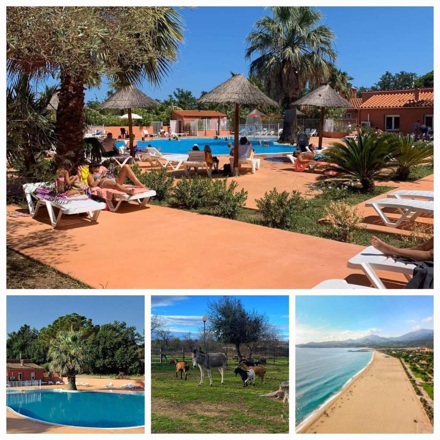 Camping Le Clos Du Thym أرجيليه- سور- مير المظهر الخارجي الصورة